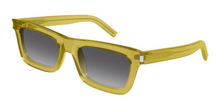 Saint Laurent BETTY SL 461 women Yellow Rectangle Sunglasses