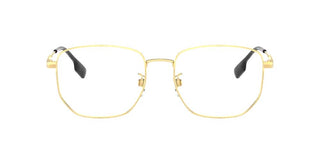 Burberry BE 1352D men Gold Geometric Eyeglasses