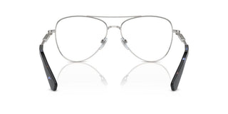 Burberry Be 1386 Men Silver Pilot Eyeglasses