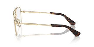 Burberry Be 1386 Men Gold Pilot Eyeglasses