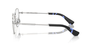 Burberry Be 1388d Men Silver Round Eyeglasses