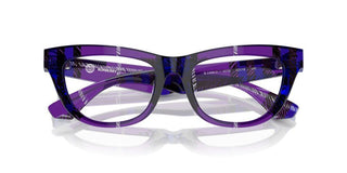Burberry Be 2406u Women Violet Rectangle Eyeglasses