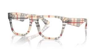Burberry Be 2411 Men Multicolor Squared Eyeglasses