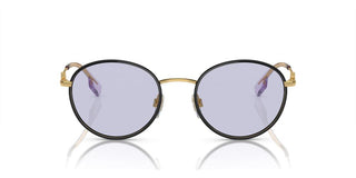 Burberry BE 3148D women Gold Round Sunglasses