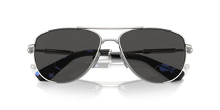 Burberry Be 3149 Women Silver Pilot Sunglasses