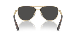 Burberry Be 3149 Women Gold Pilot Sunglasses