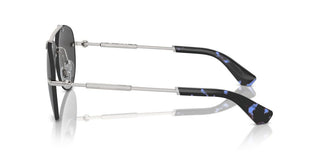 Burberry Be 3151 Women Silver Pilot Sunglasses