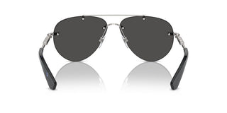 Burberry Be 3151 Women Silver Pilot Sunglasses