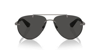 Burberry Be 3151 Women Ruthenium Pilot Sunglasses