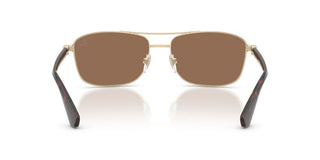 Burberry BE 3163 men Gold Geometric Sunglasses