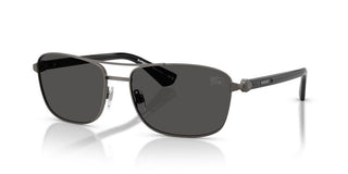 Burberry Be 3163 Men Ruthenium Geometric Sunglasses