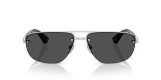 Burberry BE 3164 men Silver Geometric Sunglasses