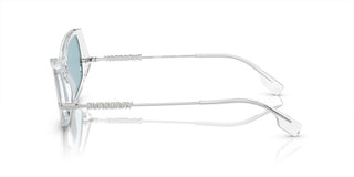 Burberry BE 4408 women Transparent Geometric Sunglasses