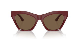 Burberry Be 4420u Women Red Cat Eye Sunglasses