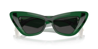 Burberry Be 4421u Women Green Cat Eye Sunglasses