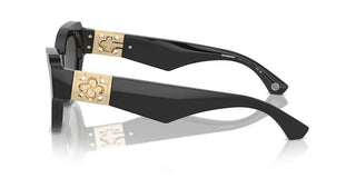 Burberry Be 4423 Women Black Cat Eye Sunglasses