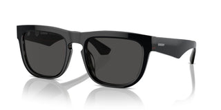 Burberry Be 4431u Men Black Squared Sunglasses