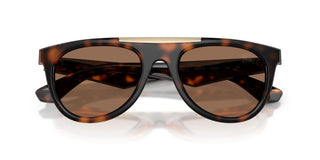 Burberry BE 4452U men Havana Pilot Sunglasses