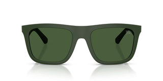 Burberry BE 4458U men Green Squared Sunglasses