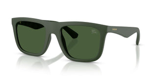 Burberry BE 4458U men Green Squared Sunglasses