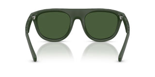 Burberry BE 4459U men Green Squared Sunglasses