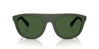 Burberry BE 4459U men Green Squared Sunglasses