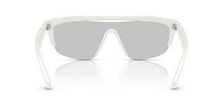 Burberry Be 4460u Men White Shield Sunglasses