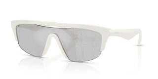 Burberry Be 4460u Men White Shield Sunglasses