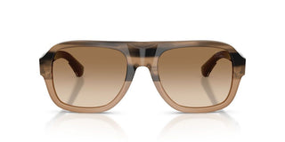 Burberry Be 4478 Men Brown Geometric Sunglasses