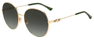Jimmy Choo BIRDIE/S women Gold Sunglasses
