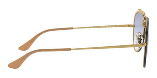 Ray-Ban BLAZE LARGE AVIATOR RB 3584N unisex Gold Pilot Sunglasses