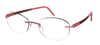 Silhouette BLEND 5555/BA unisex Red Geometric Eyeglasses