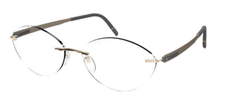 Silhouette BLEND 5555/CV women Gold Cat Eye Eyeglasses