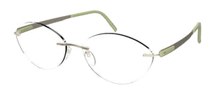 Silhouette BLEND 5555/CV women Green Cat Eye Eyeglasses