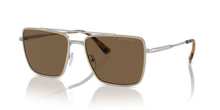 Michael Kors Blue Ridge Mk 1154 Men Silver Geometric Sunglasses