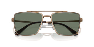 Michael Kors BLUE RIDGE MK 1154 men Gold Geometric Sunglasses