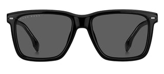 Boss BOSS 1317/S men Black Geometric Sunglasses
