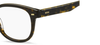 Boss BOSS 1384 men Havana Geometric Eyeglasses
