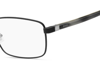 Boss BOSS 1495 men Havana Geometric Eyeglasses