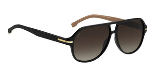 Boss BOSS 1507/S men Black Squared Sunglasses
