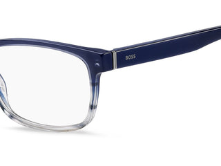 Boss BOSS 1518 men Blue Geometric Eyeglasses
