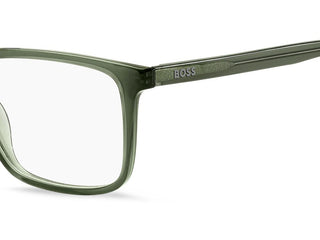 Boss BOSS 1571 men Green Geometric Eyeglasses