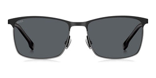 Boss Boss 1635/s Men Black Rectangle Sunglasses