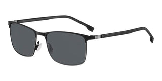 Boss Boss 1635/s Men Black Rectangle Sunglasses