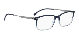 Boss Boss 1643 Men Blue Rectangle Eyeglasses