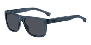 Boss Boss 1647/s Men Blue Squared Sunglasses
