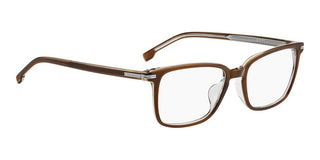 Boss Boss 1670/f Men Brown Squared Eyeglasses
