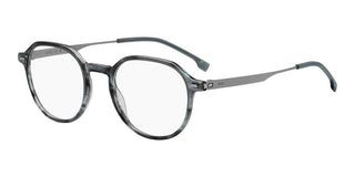 Boss BOSS 1697 men Grey Geometric Eyeglasses