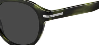 Boss BOSS 1721/S men Green Round Sunglasses