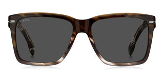 Boss 1745/S men Brown Rectangle Sunglasses